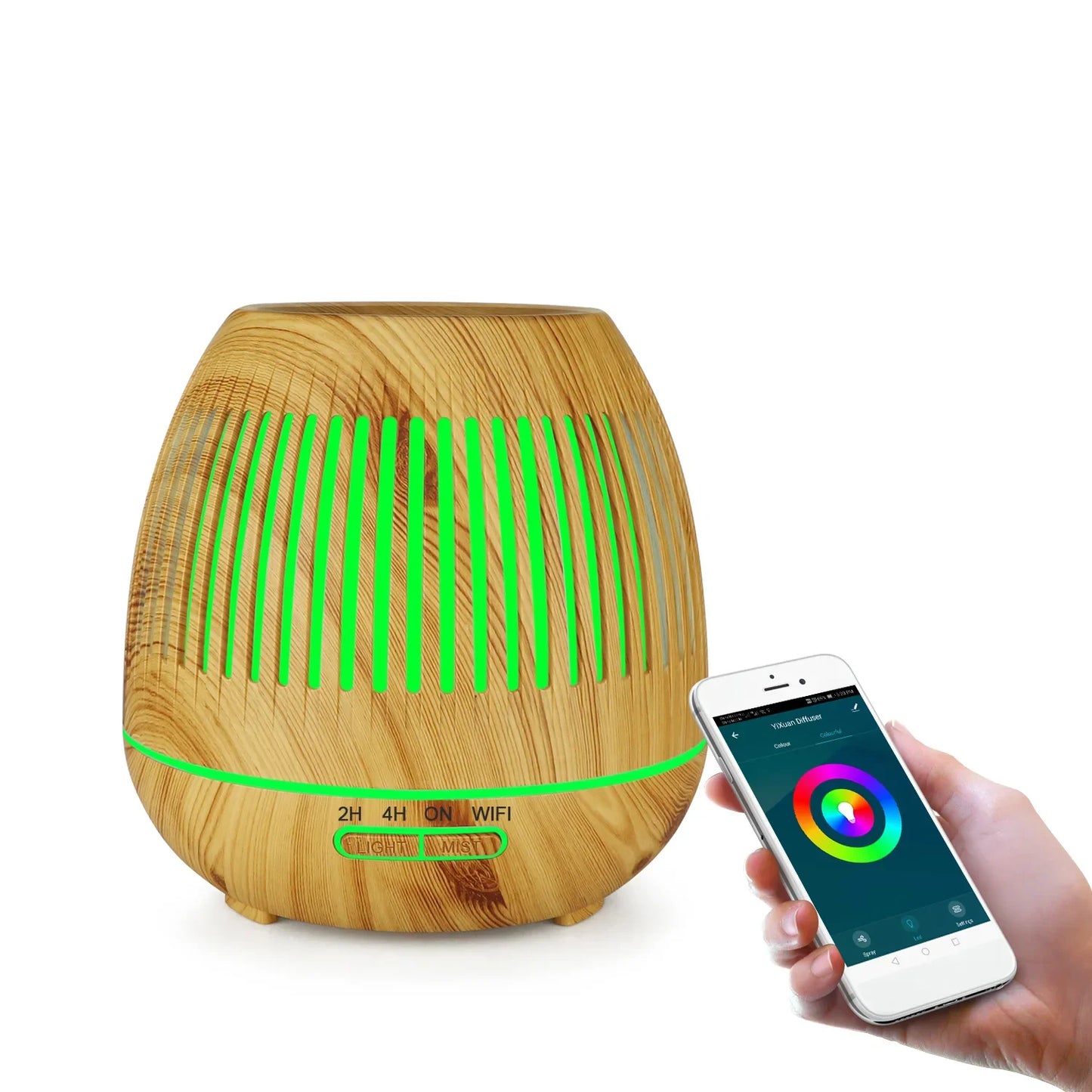 Coconut humidifier/ Air diffuser w Bluetooth feature