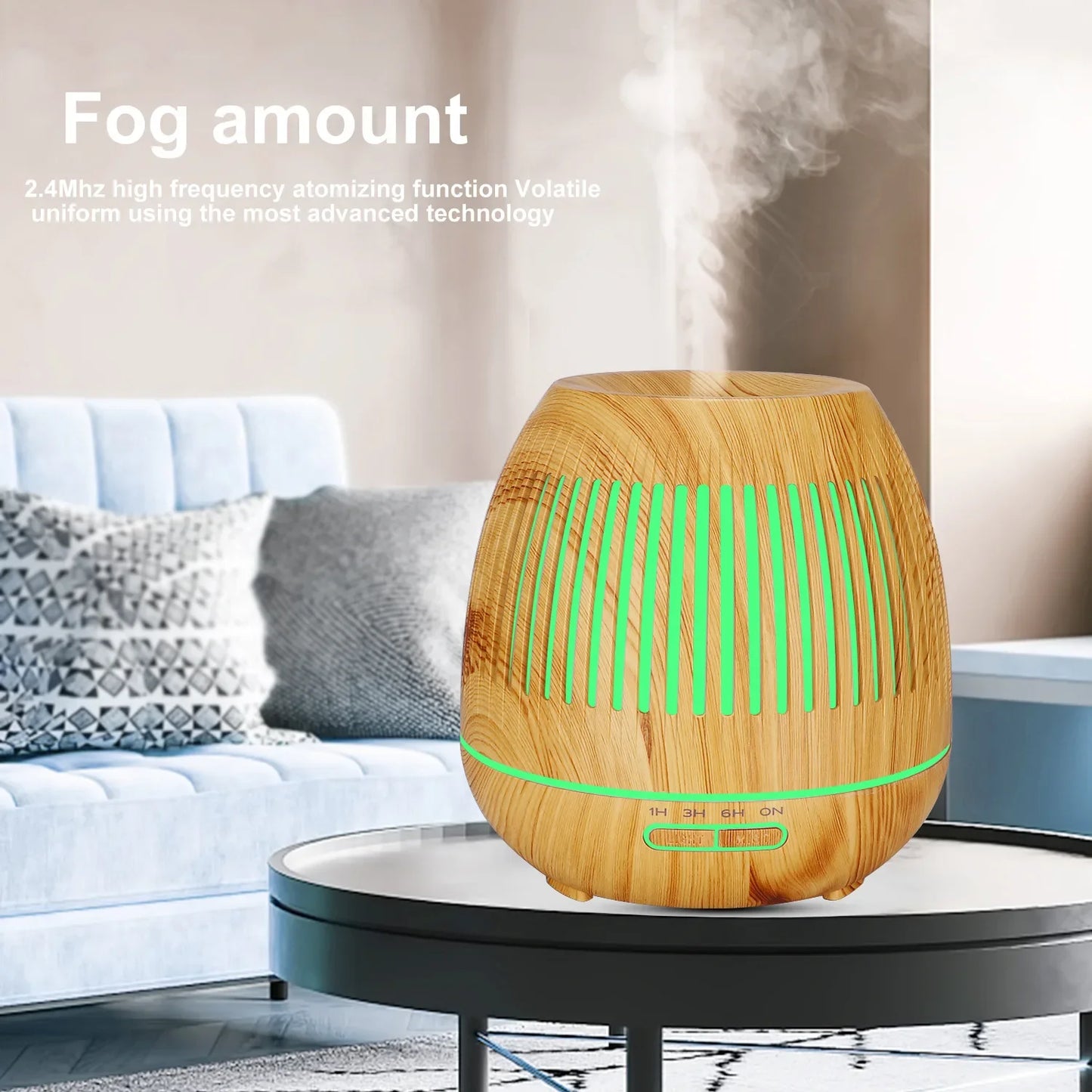 Coconut humidifier/ Air diffuser w Bluetooth feature