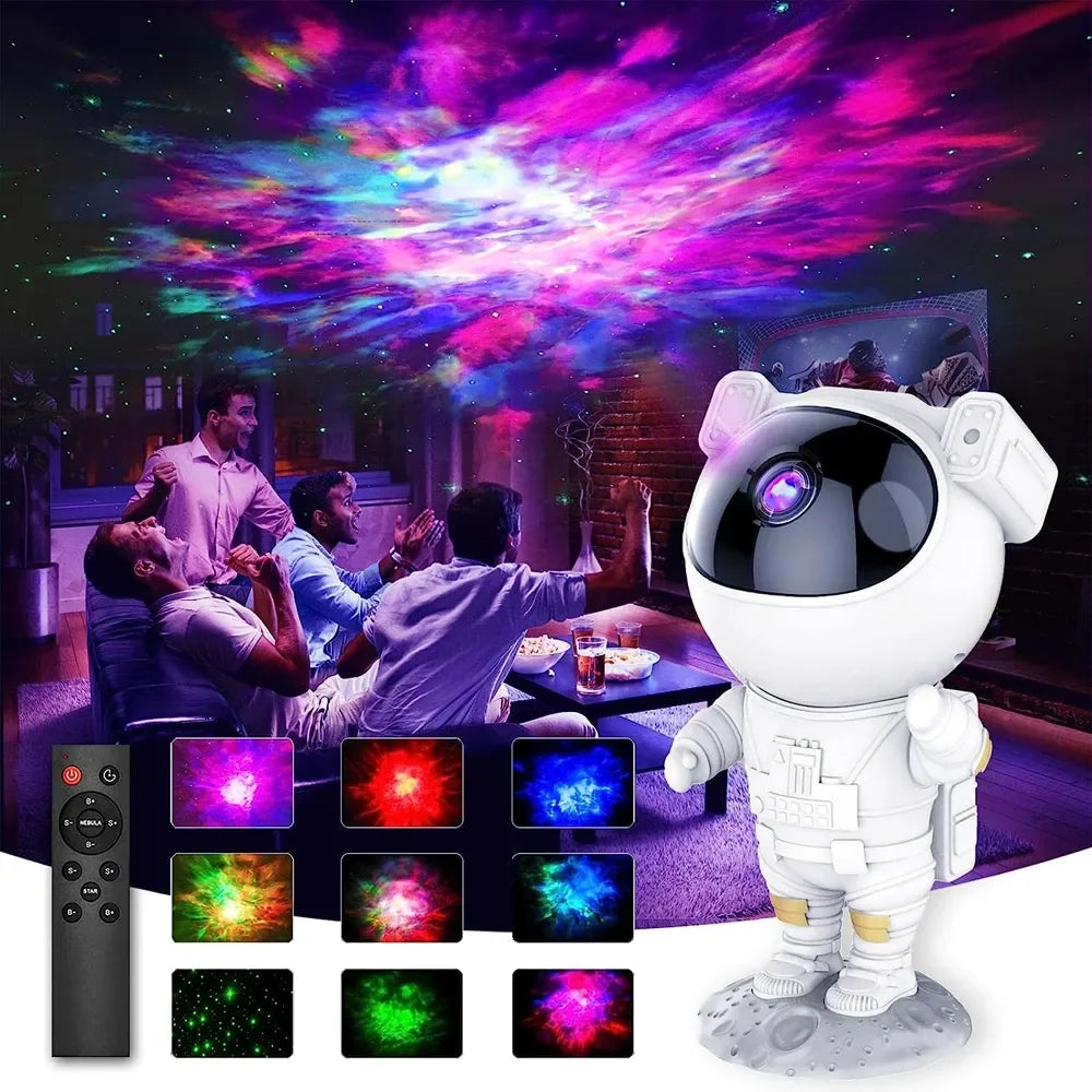 Galaxy Astronaut Space Star Projector