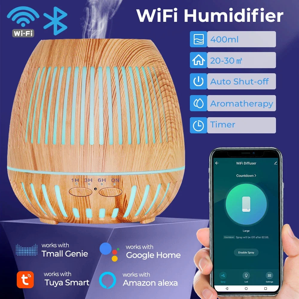 Coconut humidifier/ Air diffuser w Bluetooth feature