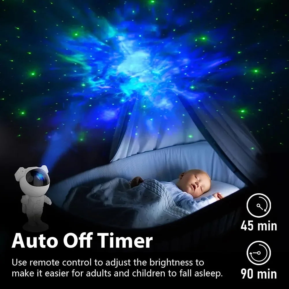 Galaxy Astronaut Space Star Projector